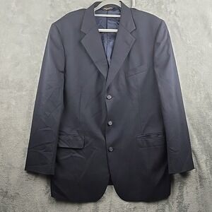 Vintage Brooks Brothers Blazer‎ Mens 44L Sports Coat Button Jacket USA Union